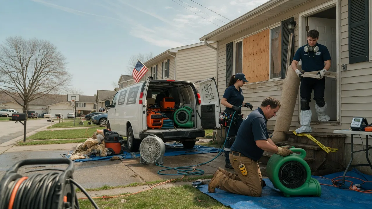 Water Damage Restoration in Portersville, PA near me